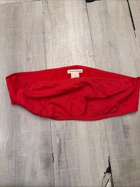 Club Monaco Red Bandeau Bottom - Red